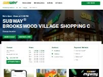 Website Screenshot Subway