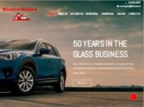Website Screenshot Econo Glass Ltd