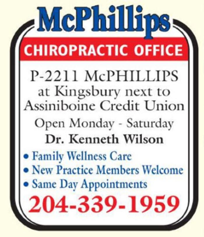 Images McPhillips Chiropractic Office