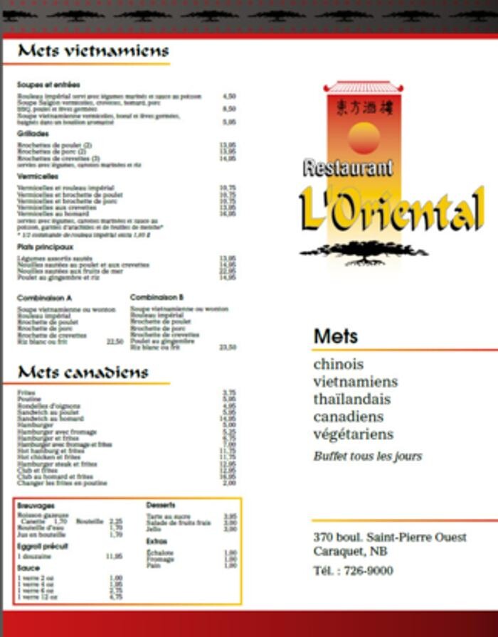Images Restaurant L'Oriental