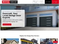 Website Screenshot Doorcraft Garage Doors Fredericton