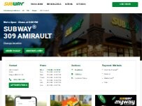 Website Screenshot Subway