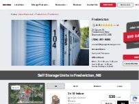 Website Screenshot Apple Self Storage