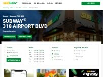 Website Screenshot Subway