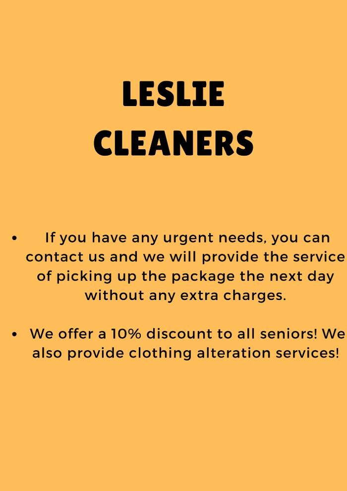 Images Leslie Cleaners