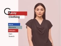 Website Screenshot G Facey's Clothing & Footwear