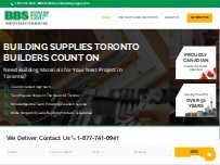 Website Screenshot Bernardi Building Supply Ltd