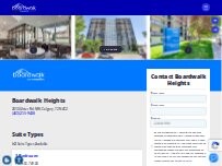 Website Screenshot Boardwalk Heights