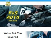 Website Screenshot R & S Auto Repairs