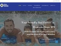 Website Screenshot Pool Supply Centre