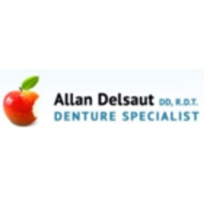 Allan Delsaut Denture Specialist Logo