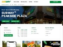 Website Screenshot Subway