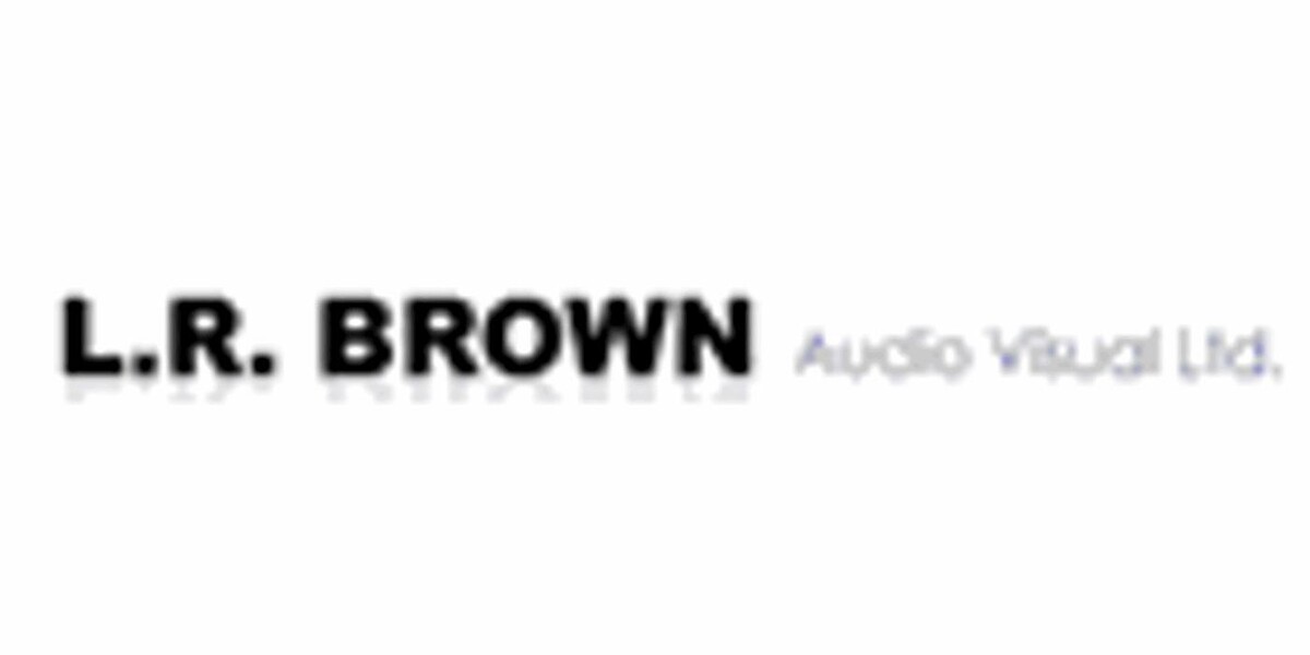 L R Brown Audio Visual Ltd Logo