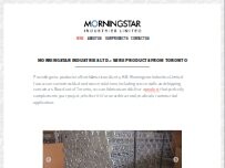 Website Screenshot Morningstar Industries Ltd