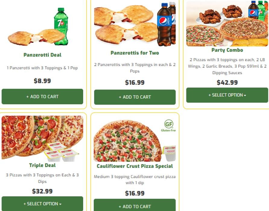 Images Twice The Deal Pizza
