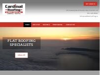 Website Screenshot Cardinal Roofing & Sheet Metal Inc