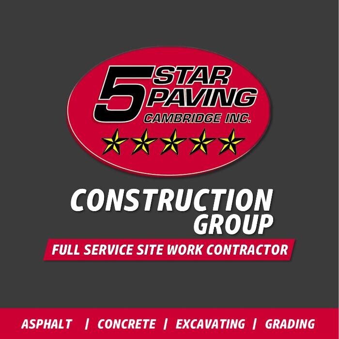 5 Star Paving Cambridge Logo