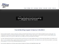 Website Screenshot Kar-Los Building Supplies