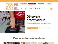 Website Screenshot Ottawa School of Art