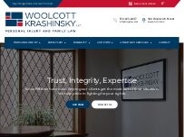 Website Screenshot Woolcott Krashinsky LLP