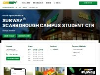 Website Screenshot Subway