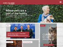 Global Pet Foods website screenshot