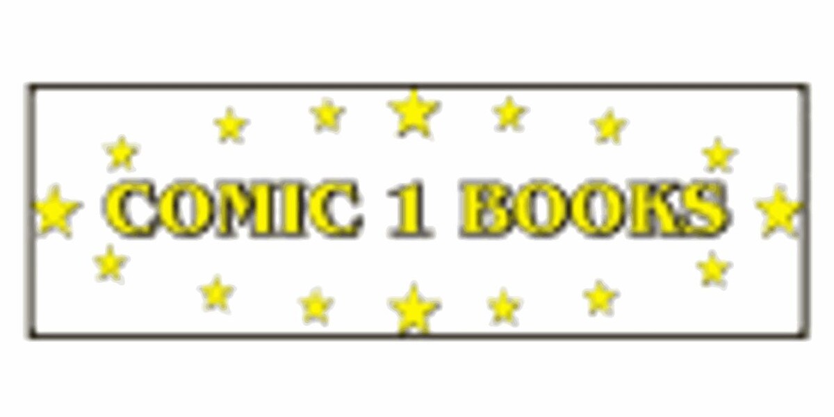 Comic 1 Books Logo