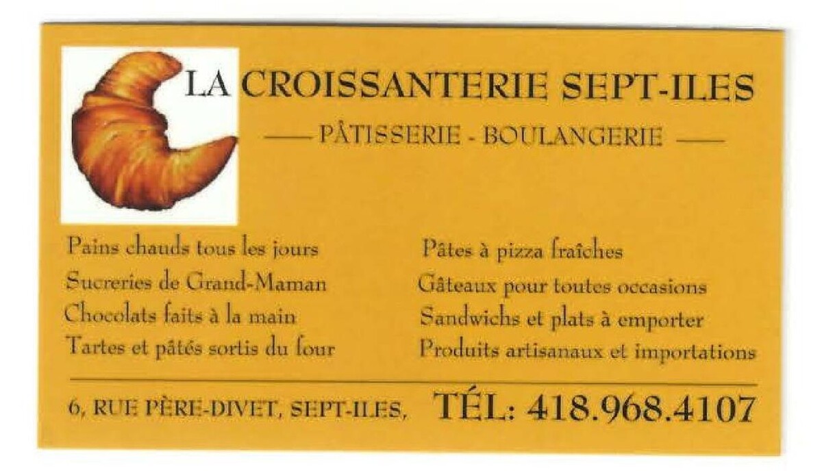 Images La Croissanterie Inc