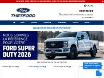 Website Screenshot Ford Thetford