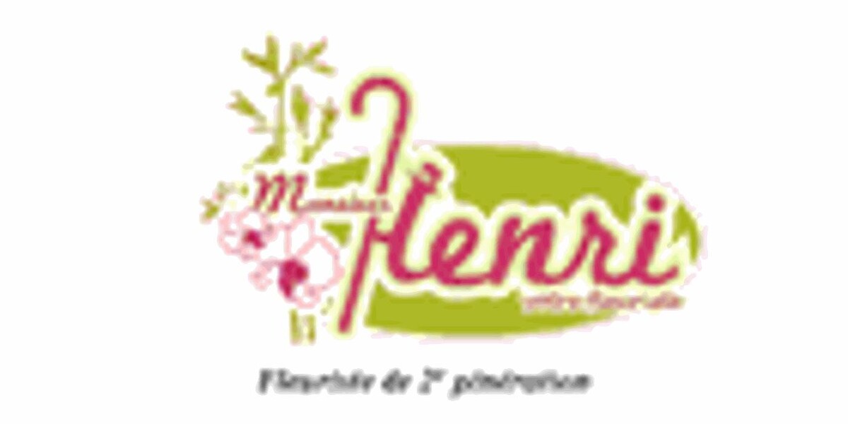 Monsieur Henri Fleuriste Logo