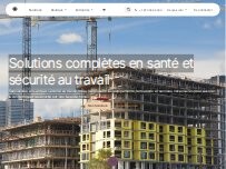 Website Screenshot Spécialiste SST