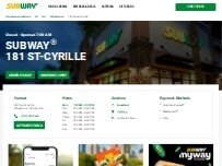 Website Screenshot Subway