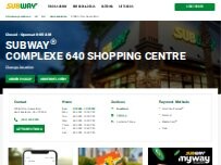 Website Screenshot Subway