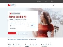 Website Screenshot National Bank