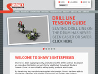 Screenshot for http://www.shaws-industrial.com