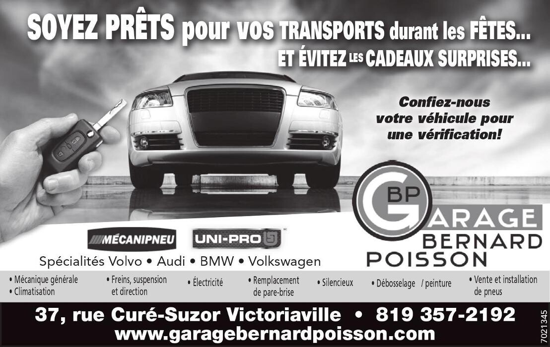 Images Garage Bernard Poisson Inc.- UNIPRO