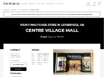 Website Screenshot The Shoe Company