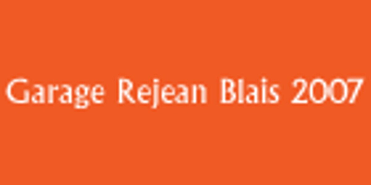 Garage Rejean Blais 2007 Logo