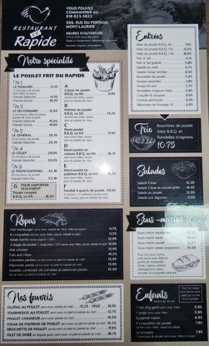 Images Restaurant Le Rapide Du Lievre Ltée