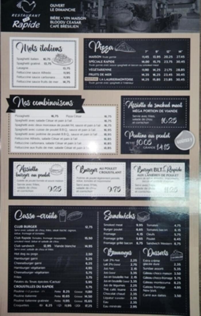 Images Restaurant Le Rapide Du Lievre Ltée