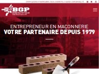 Website Screenshot La Brique Gaston Poulin Inc