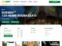 Website Screenshot Subway