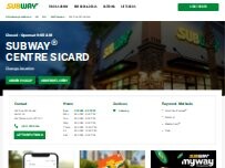 Website Screenshot Subway