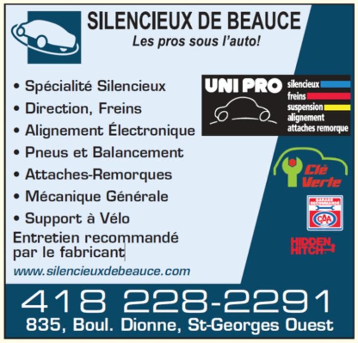 Images Bumper to Bumper Auto Service - Les Silencieux de Beauce Inc.