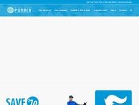 Modern PURAIR Vancouver website screenshot