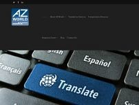Screenshot for www.a-zworld.ca