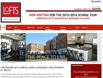 StudentLofts website screenshot
