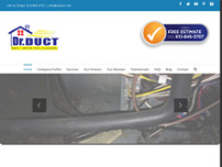 Dr. Duct website screenshot