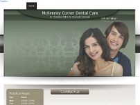 McKenney Corner Dental Care website screenshot