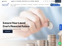 Website Screenshot Blue Umbrella Financial Services
